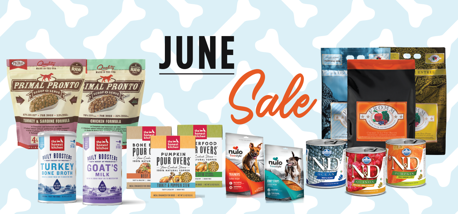 June Sale – Fromm, Honest Kitchen, Primal & More!